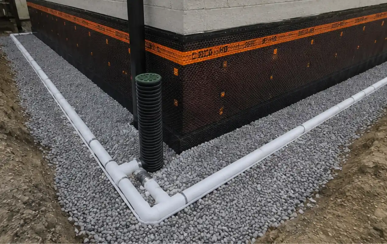 Drain français à Lanaudière